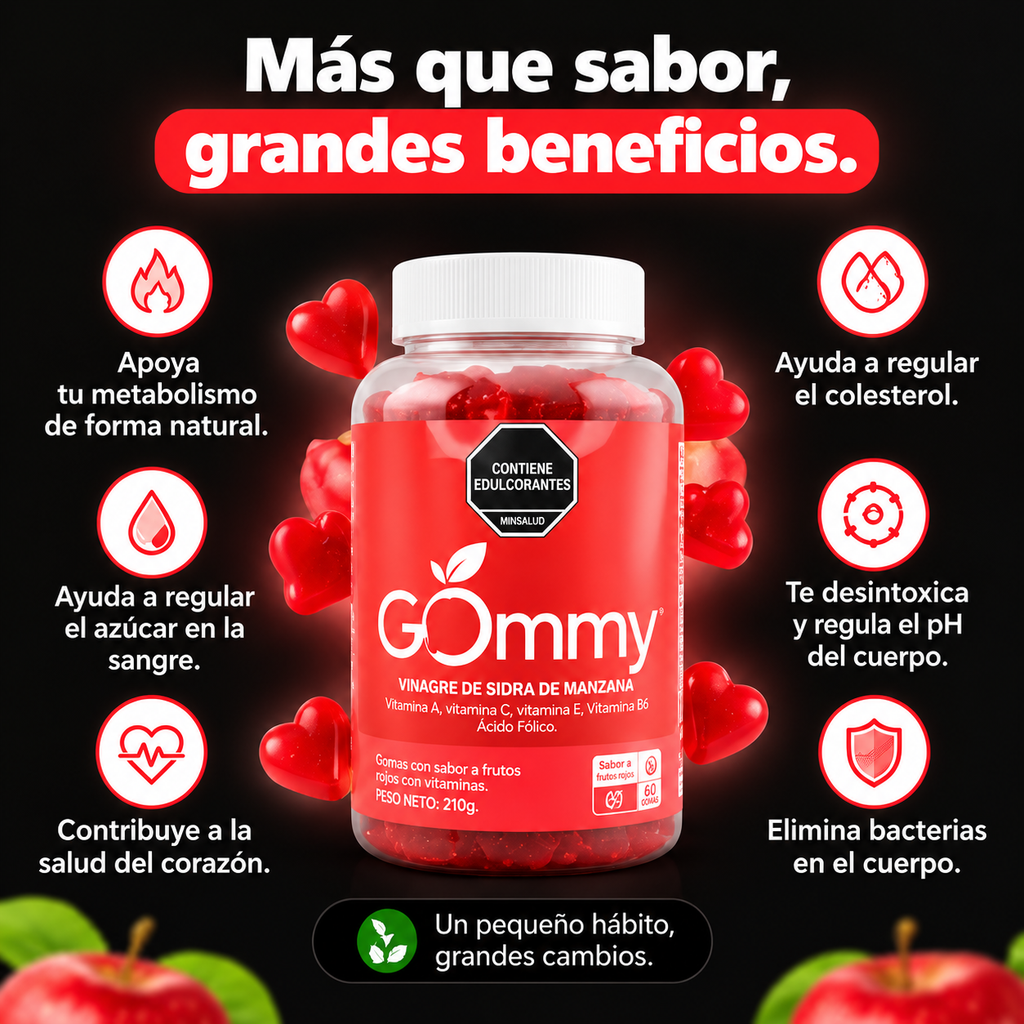 Gommy Vinagre de Sidra de Manzana