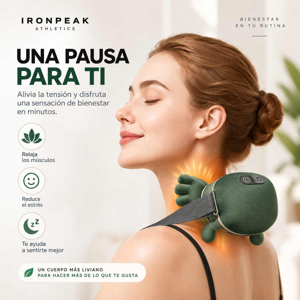Relaxia | Libera la Tensión | Masajeador multilocativo