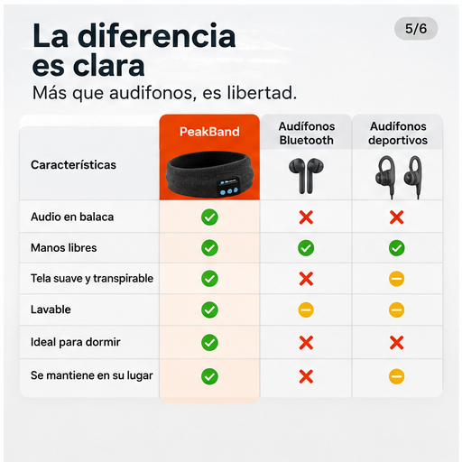 PeakBand® | Tu música. | Tus manos libres.