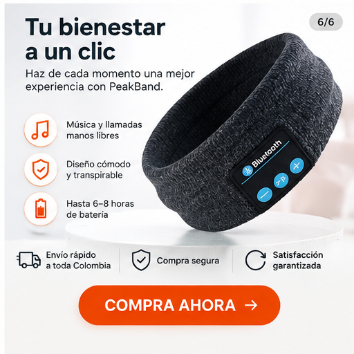 PeakBand® | Tu música. | Tus manos libres.